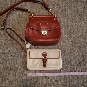 Bundle - Coach Mini Willis Crossbody and wristlet